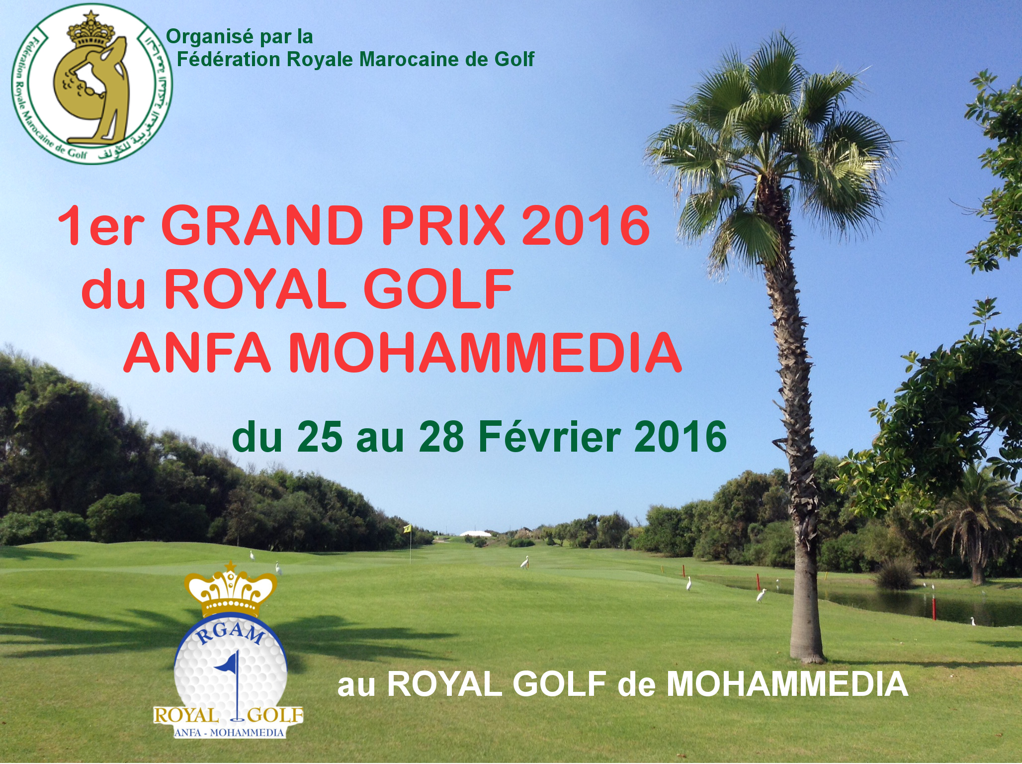 Grand Prix 2016 Royale Golf Anfa Mohammadia